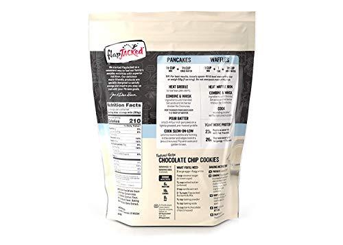 FlapJacked FlapJacked Protein Pancake & Baking Mix, Gluten-free Buttermilk, 24oz, 2 Pack