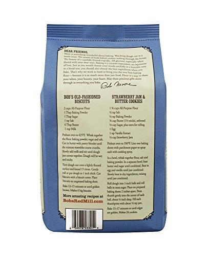 Bob's Red Mill Bob's Red Mill Unbleached White All Purpose Baking Flour, 5 Pound (Pack of 4)