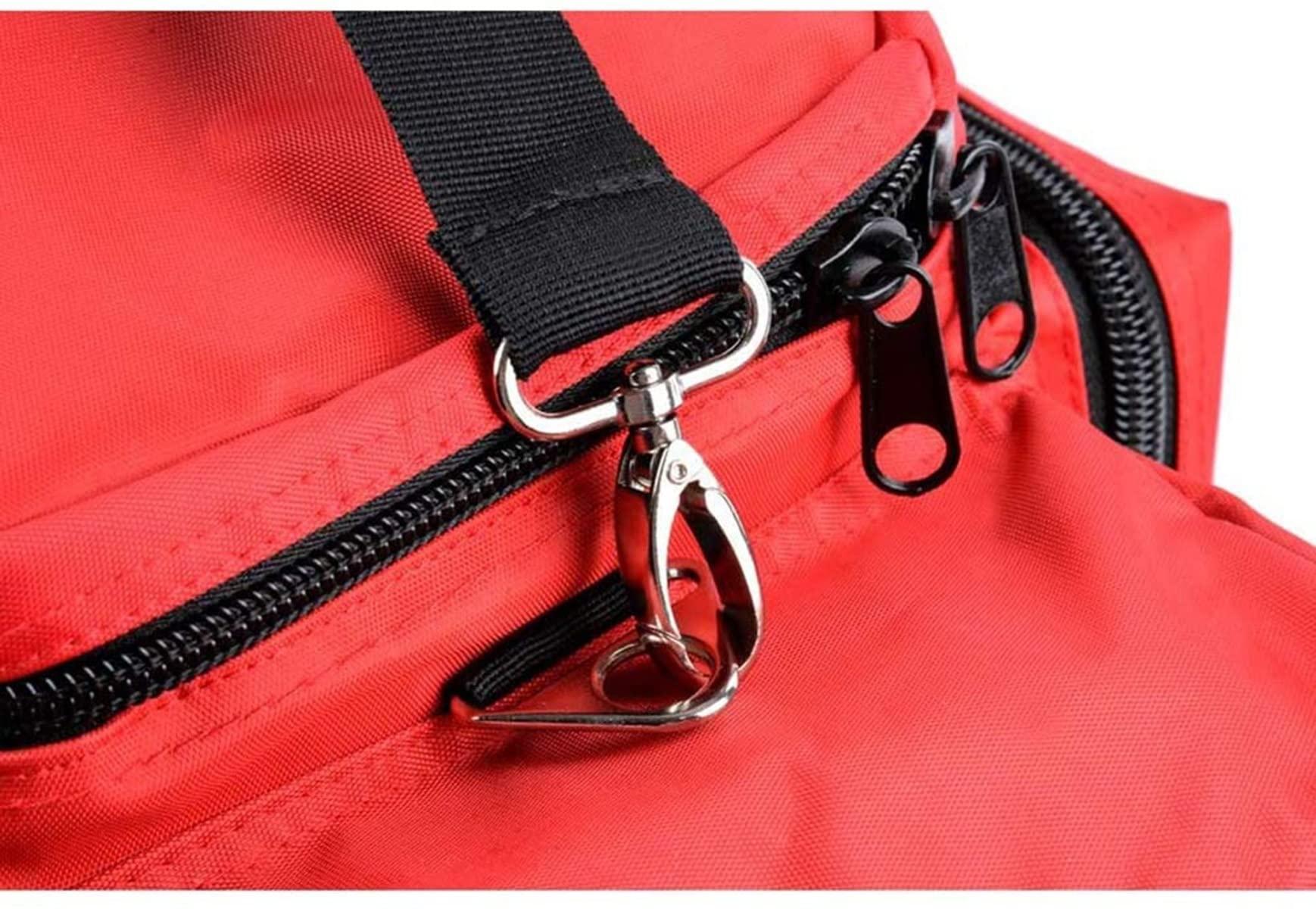 IOCCIOBB IOCCIOBB Portable First Aid Bag, Large Capacity Medical Kit Complete Emergency Response Empty Trauma Bag, for Rescue, Nurse, Paramedic Multi Pockets Bag