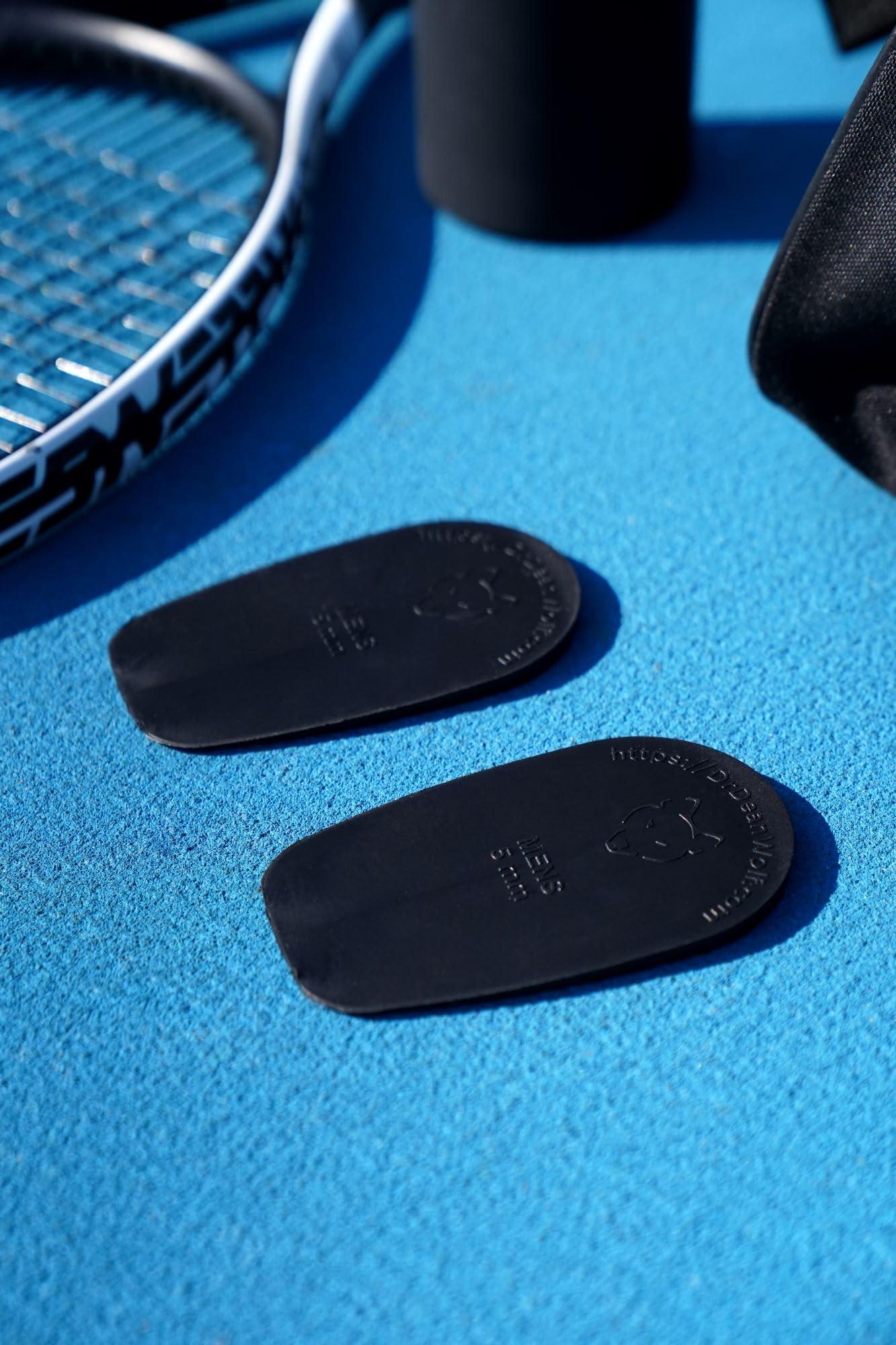 WOLF THERAPEUTICS Dr. Wolf Heel Lifts for Shoes: Men's 9mm Height Increase Insoles, Rubber Heel Inserts for Leg Length Discrepancy & Achilles Tendonitis Relief, Helps Relieve Hip, Knee, & Back Pain (2 Pack)