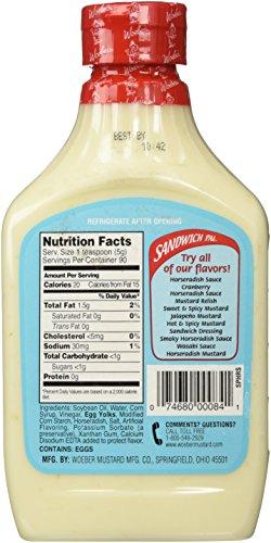 Woeber Woebers Horseradish Sauce, 16 Ounce