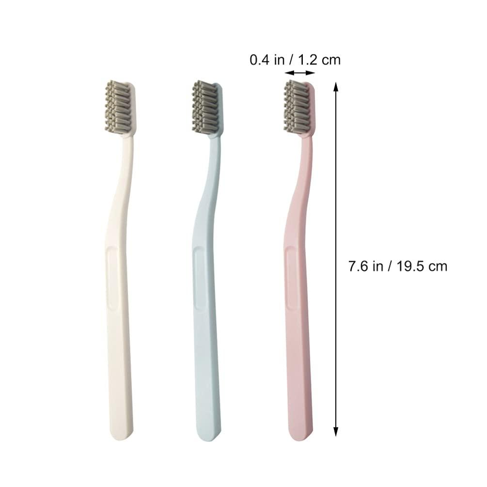 Healifty 6pcs Toothbrush Brush Oral Toothbruh Teeth Head Brush Tooth Cleaning Travel Kids Tooth Brush Baby Tooth Brush Tooth Brush for Kids Pp Child Big Brush Head Soft Brush