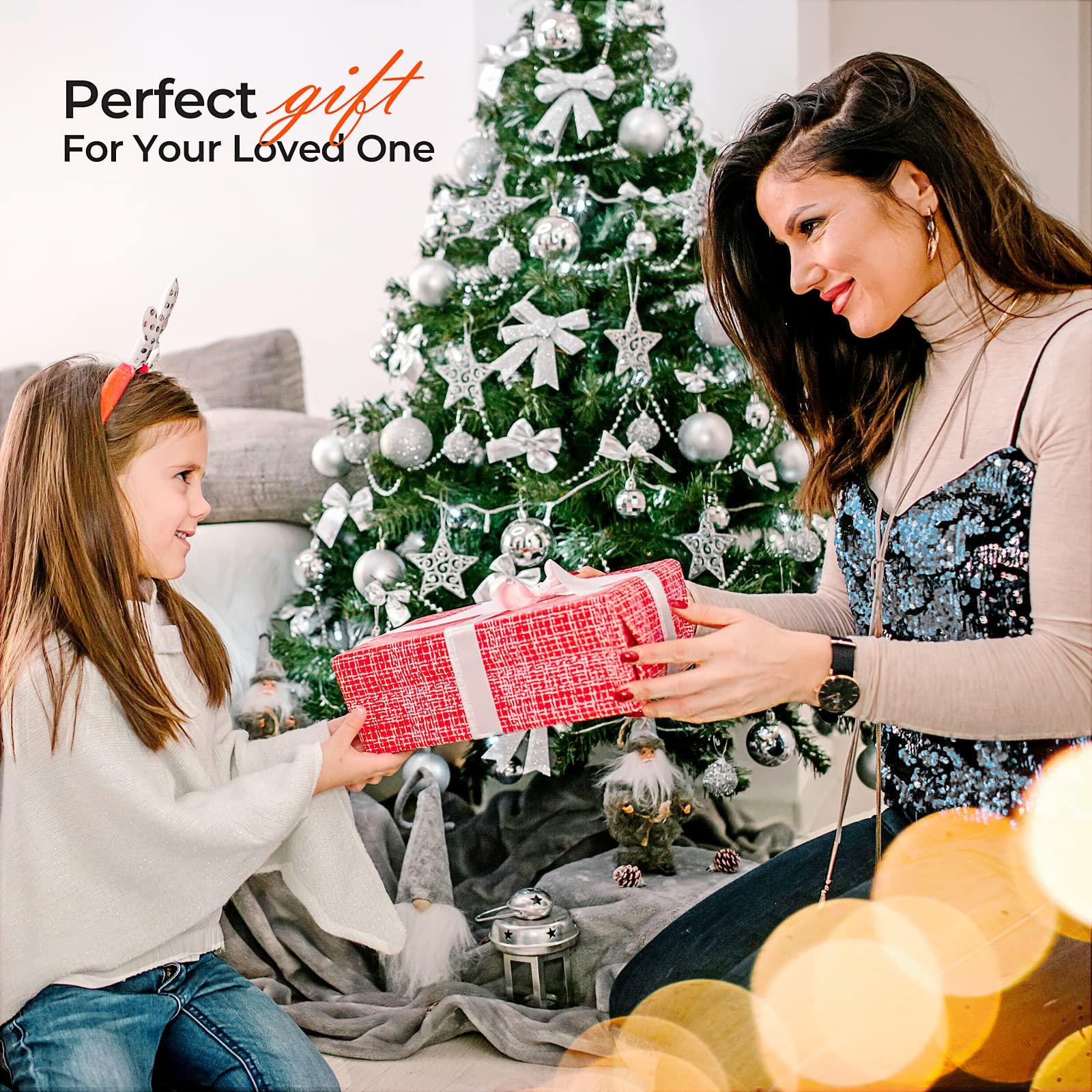 MEETRUE Microwaveable Hot Water Bottle with Cover(1 Liter), MEETRUE Innovative BPA-Free Silicone Hot Water Bottle Hot Water Bag for Pain Relief, Hot & Cold Therapies-Winter Gift for Women Children Elderly