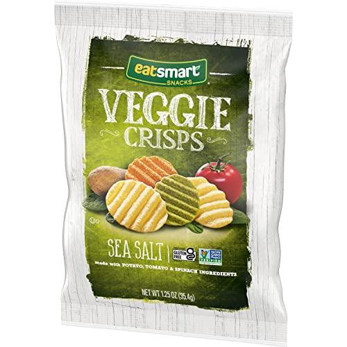 EatSmart Eatsmart Snacks, Veggie Crisps with Sea Salt, 1.25 Oz (Pack of 8)