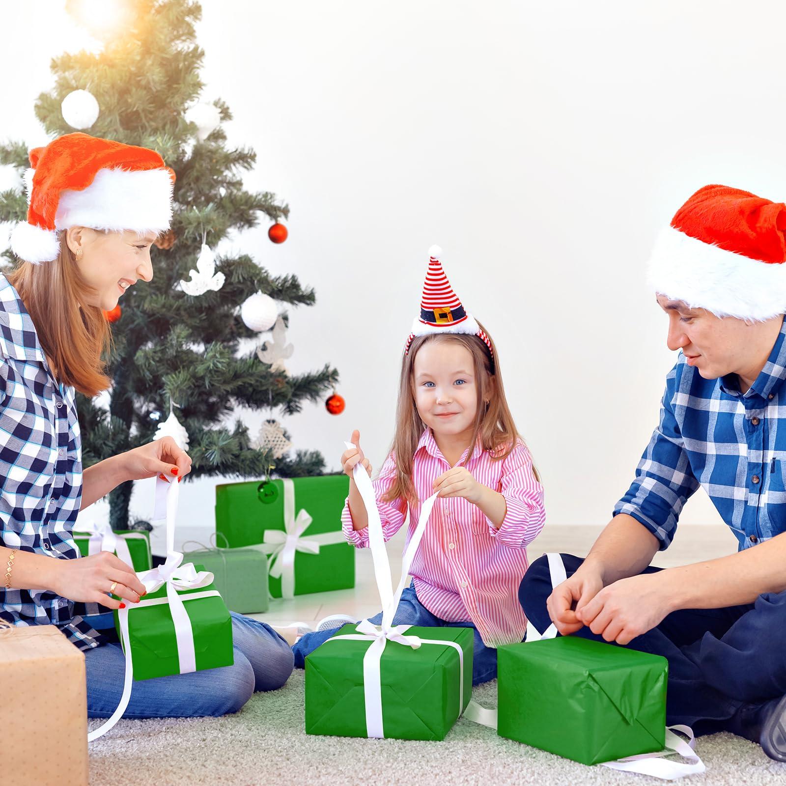 BOUBONI BOUBONI 100 Sheets Christmas Tissue Paper Bulk 20 x 14.5 inches Gift Wrapping Paper Craft Tissue Paper for Flower Artworks Crafts Holiday Party Decoration (Green)