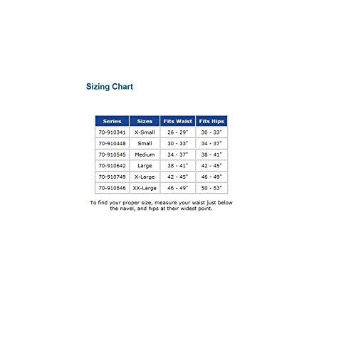 Safe T Lift Safe-T-Lift Back Support Working Lumbar Belt. Large. Black