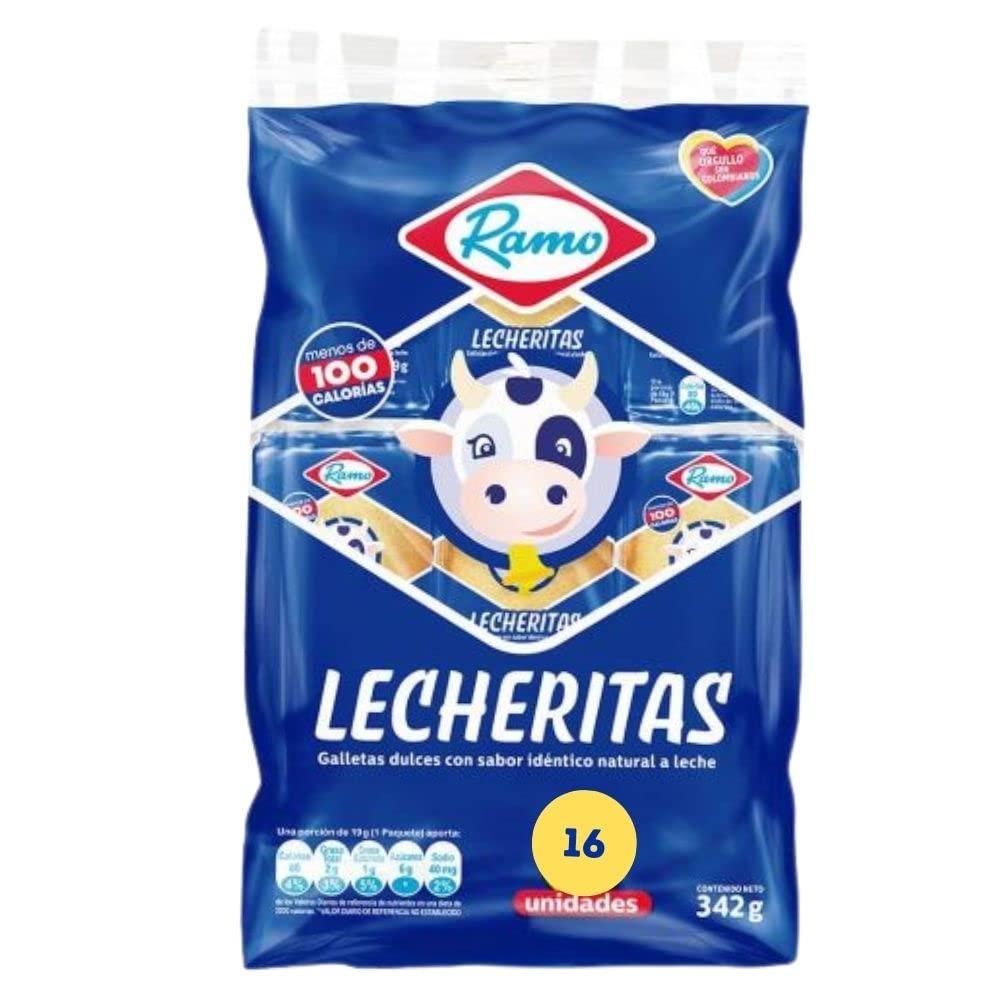 No applicable Galletas Lecheritas limoncitas Ramo - Sweet and Soft Crakers (32 pack) Lime Flavor Galletas Colombianas Colombian snacks comida colombiana mecato colombiano