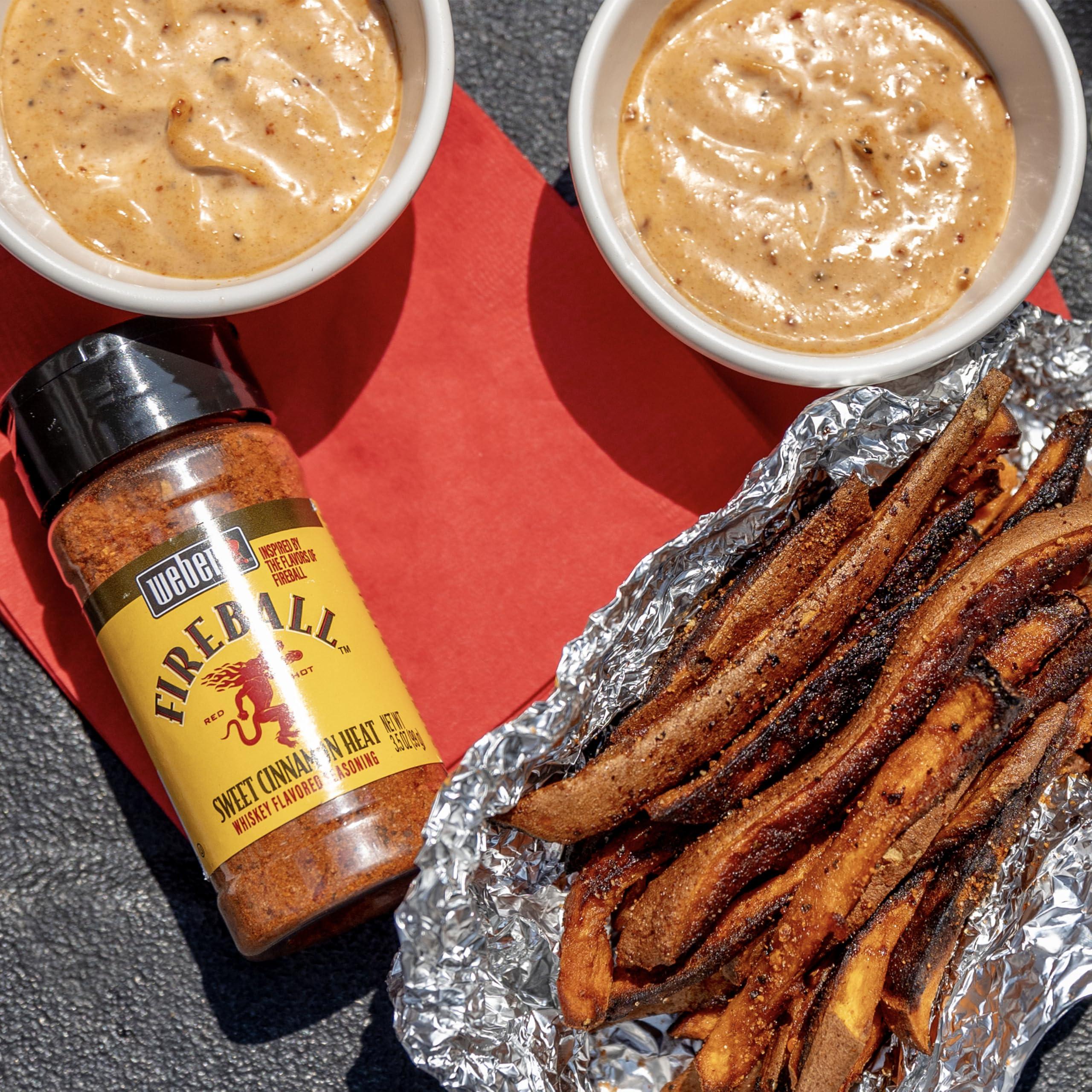 Weber Seasonings Weber Fireball Whiskey Flavored Seasoning, 3.5 Ounce