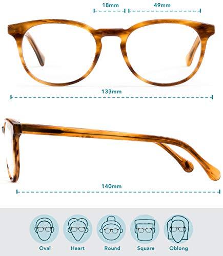 Felix Gray Felix Gray – Roebling Blue Light Blocking Computer Glasses (Amber Toffee)