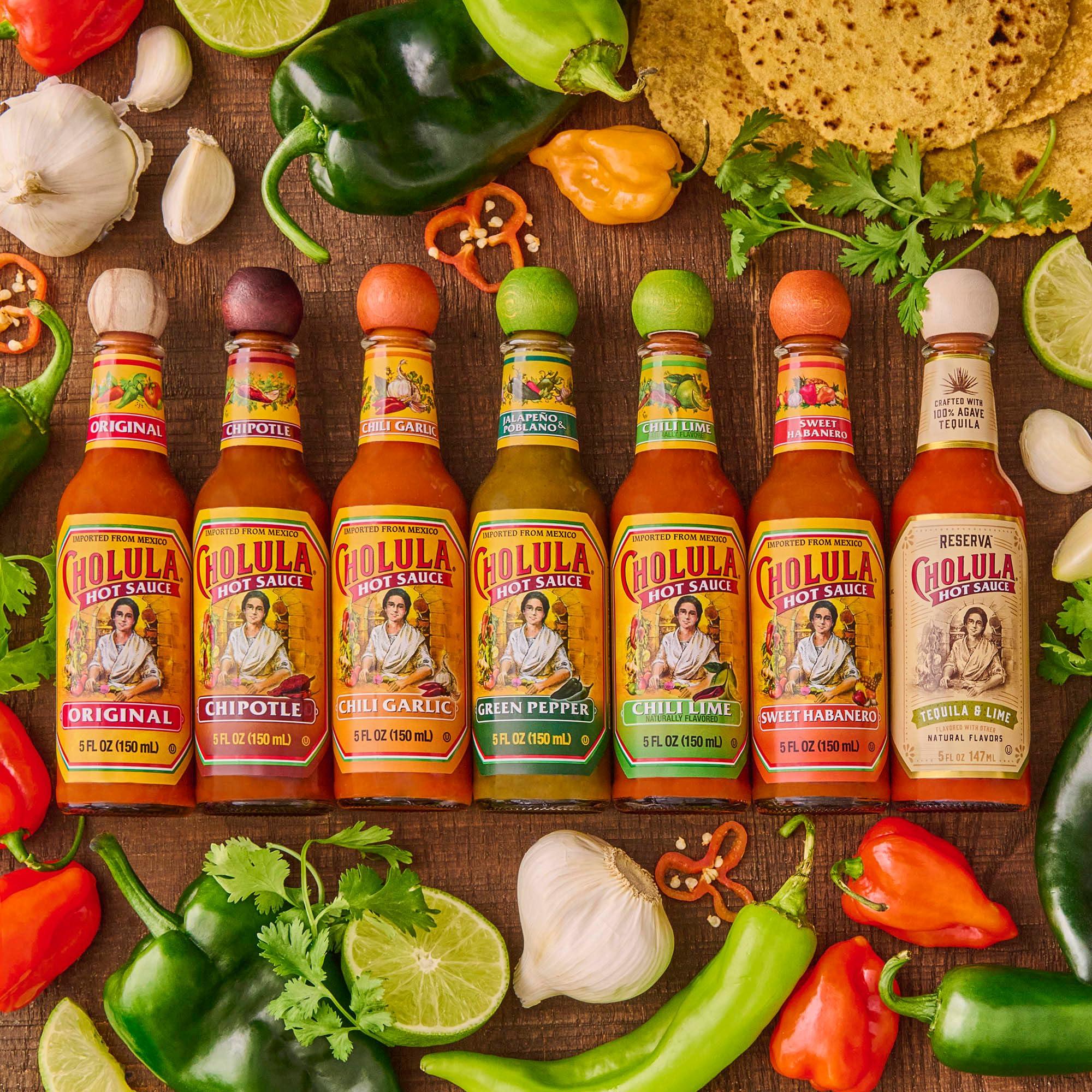Cholula Cholula Green Pepper Hot Sauce, 5 fl oz (Pack of 12)