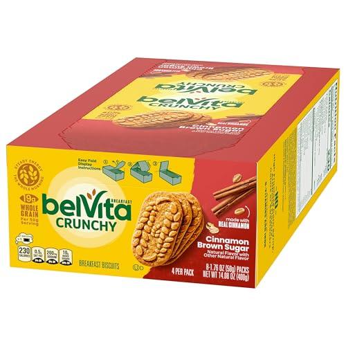 Belvita Belvita Cinnamon Brown Sugar Breakfast Biscuits, 8 Packs (4 Biscuits Per Pack)