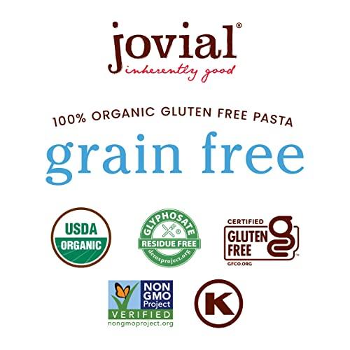 Jovial Jovial Grain-Free Cassava Pasta Variety (Orzo, Penne and Fusilli) - Cassava Pasta, Paleo Pasta, Gluten Free Pasta Spaghetti, Grain-Free, Gluten-Free, Organic, Non-GMO - 3 Pack, 1 of Each Flavor
