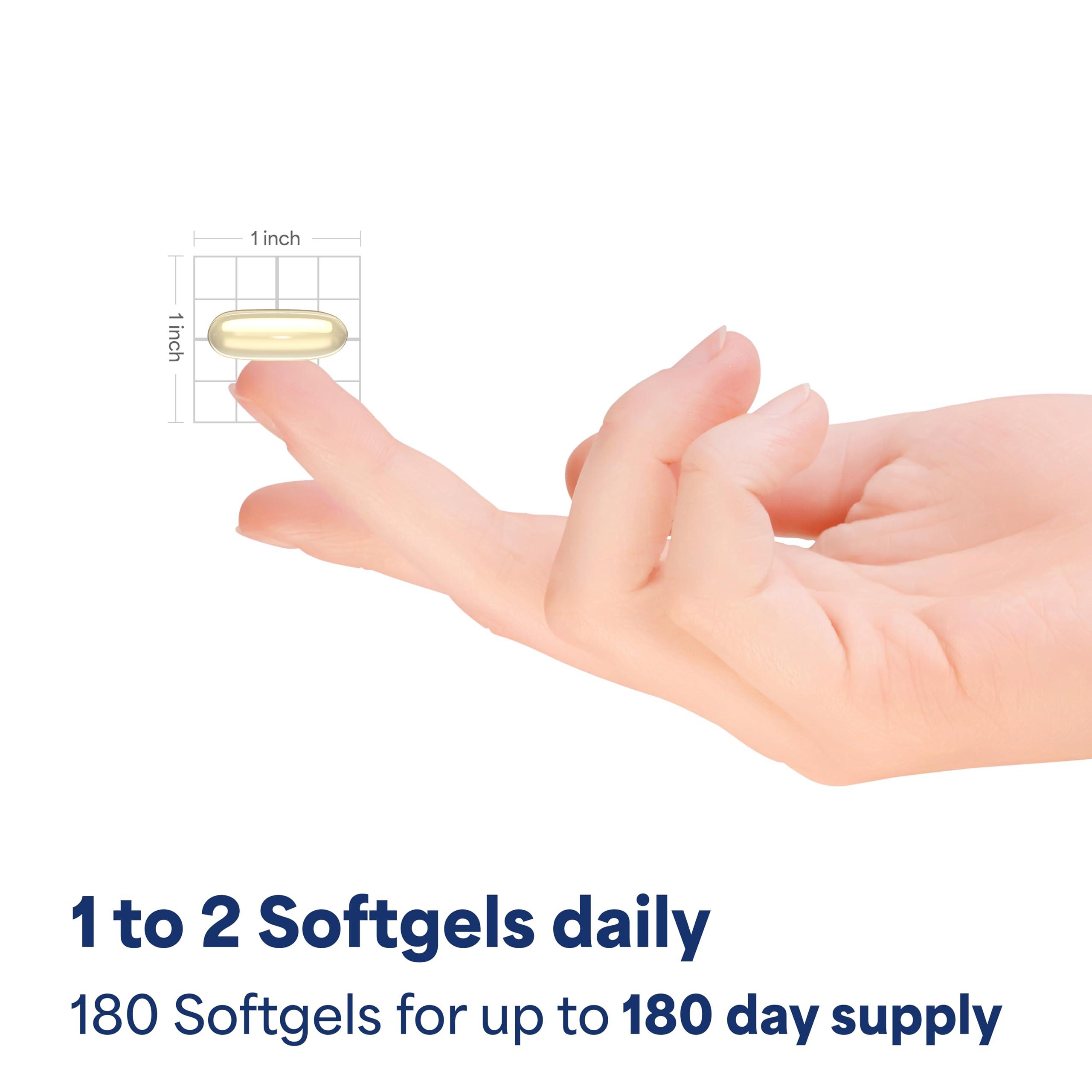 Puritan's Pride Puritan's Milk Thistle 4:1 Extract 1000mg 180 Softgels (Silymarin) Liver Health