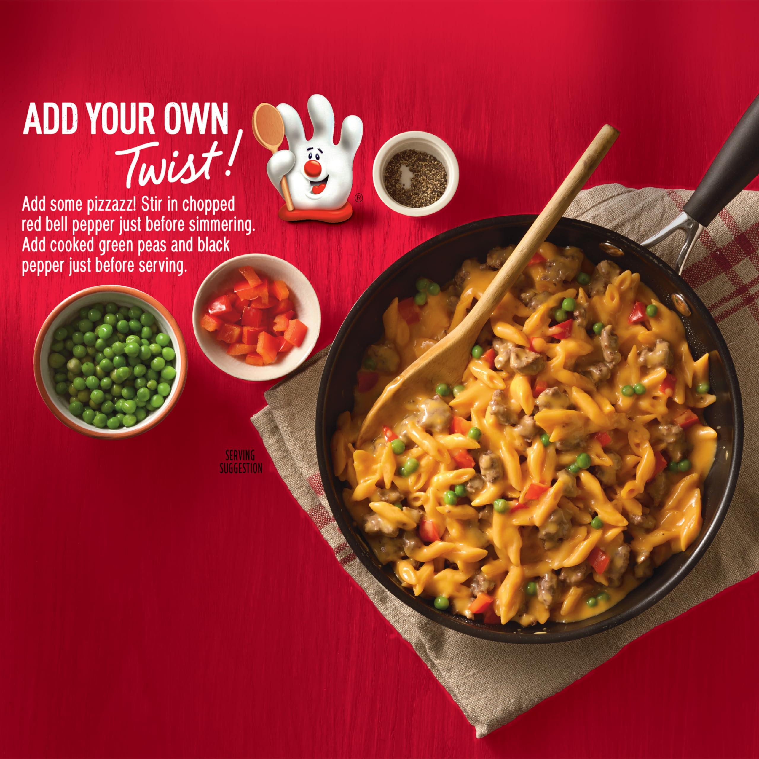 Hamburger Helper Hamburger Helper Pasta Three Cheese, 6 Ounces, 12 per Case.