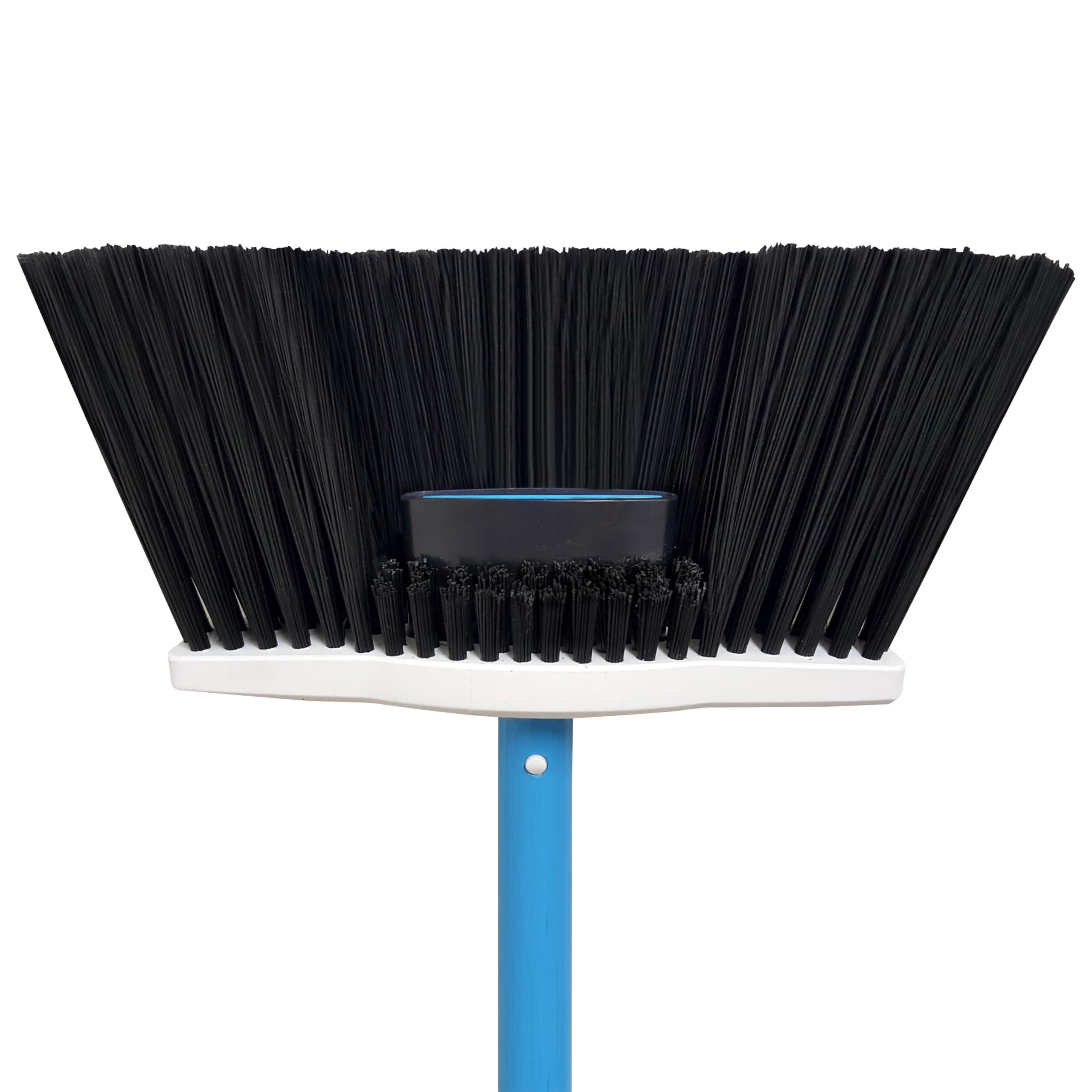 SweepEasy 3-Pack SweepEasy Broom As Seen On Shark Tank - Scrape, Sweep & Go - for Indoor and Outdoor Use, Sweep Easy with Scraper (Green)