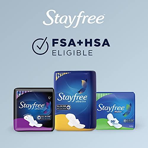Stayfree Stayfree Maxi Super Long Wingless Reliable Protection and Absorbency Pads For Women, 48 Count (Pack of 1)