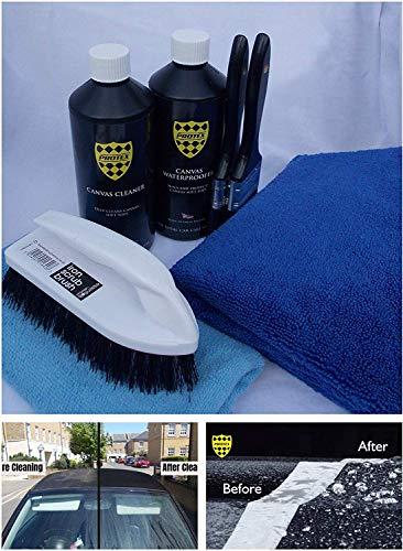PROTEX PROTEX Convertible Soft Top Care Kit with Canvas Cleaner & Waterproofer - 500ml, THE COMPLETE CARE KIT