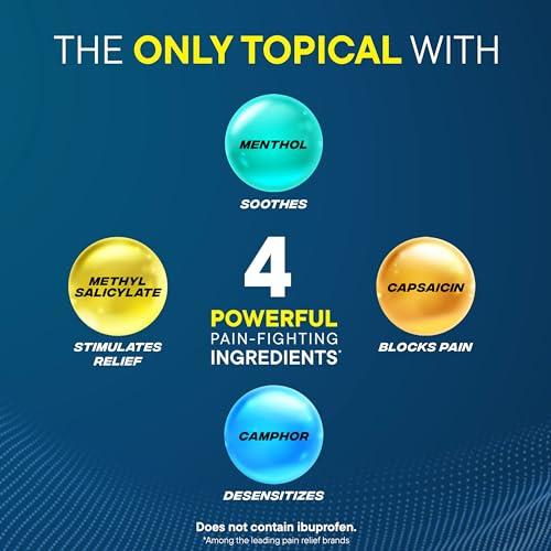 Advil Advil Targeted Relief Pain Relieving Cream, Up to 8 Hours of Powerful Relief of Minor Arthritis Pain, Joint Pain, Lower Back Pain and Muscle Pain - 2.3 oz