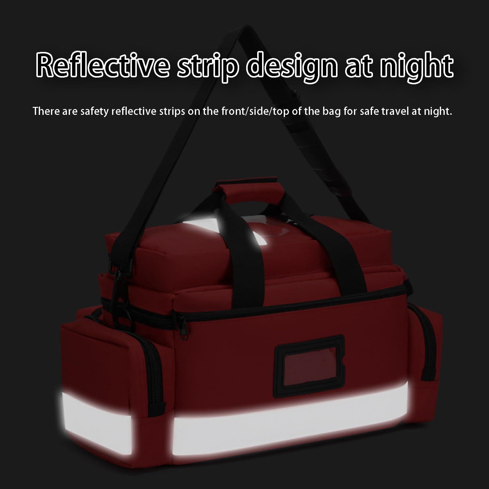 RePaLY Complete Emergency Response Trauma Bag, Portable First Aid Kit, Medical Emergency Backpack for Flood Prevention And Emergency Medical Supplies Storage Case Trauma Kit