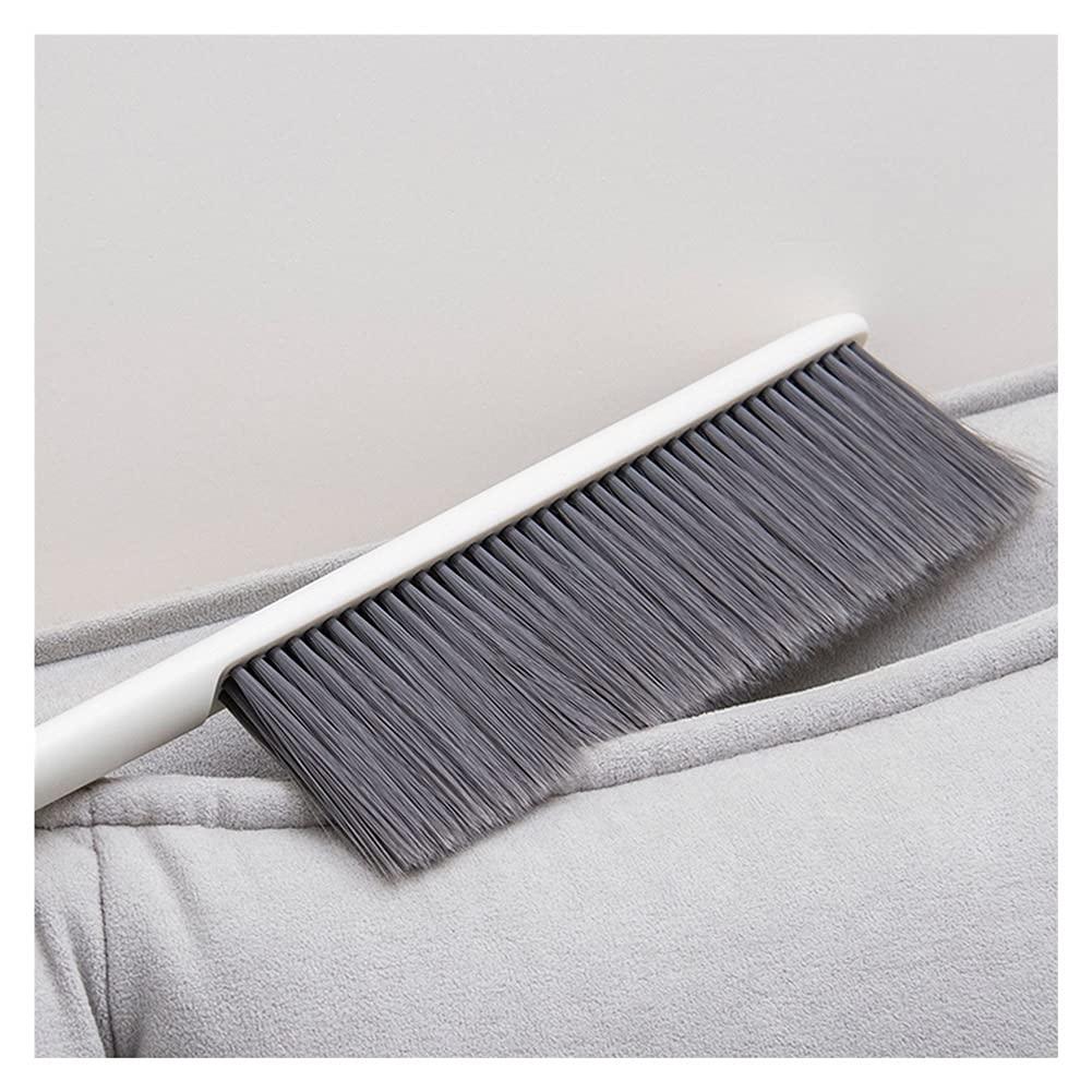 VALGRE Precipitator Bed Brush Dust Removal Brush Soft Cleaning Brush Hair Drafting Brush with Microfiber for Keyboard Home Hotel Bed Car Soft Clothes dust Catcher