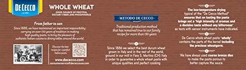 De Cecco De Cecco Whole Wheat Pasta, Spaghetti, 13.25 Ounce (Pack of 12)