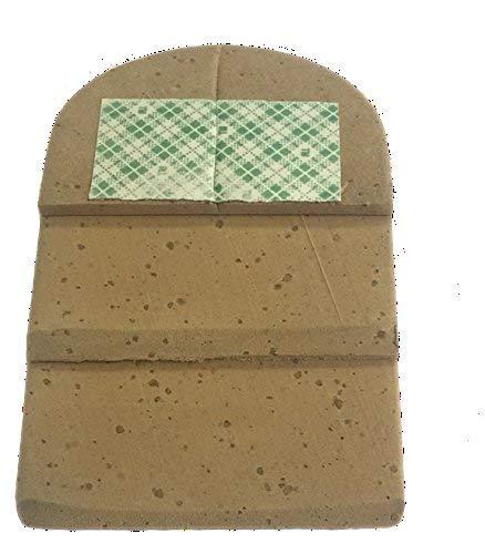 Atlas Biomechanics Cork Adjustable Heel Lift, Large (3" Wide), 1 Pair, 3/8" (9mm) Heel Lift