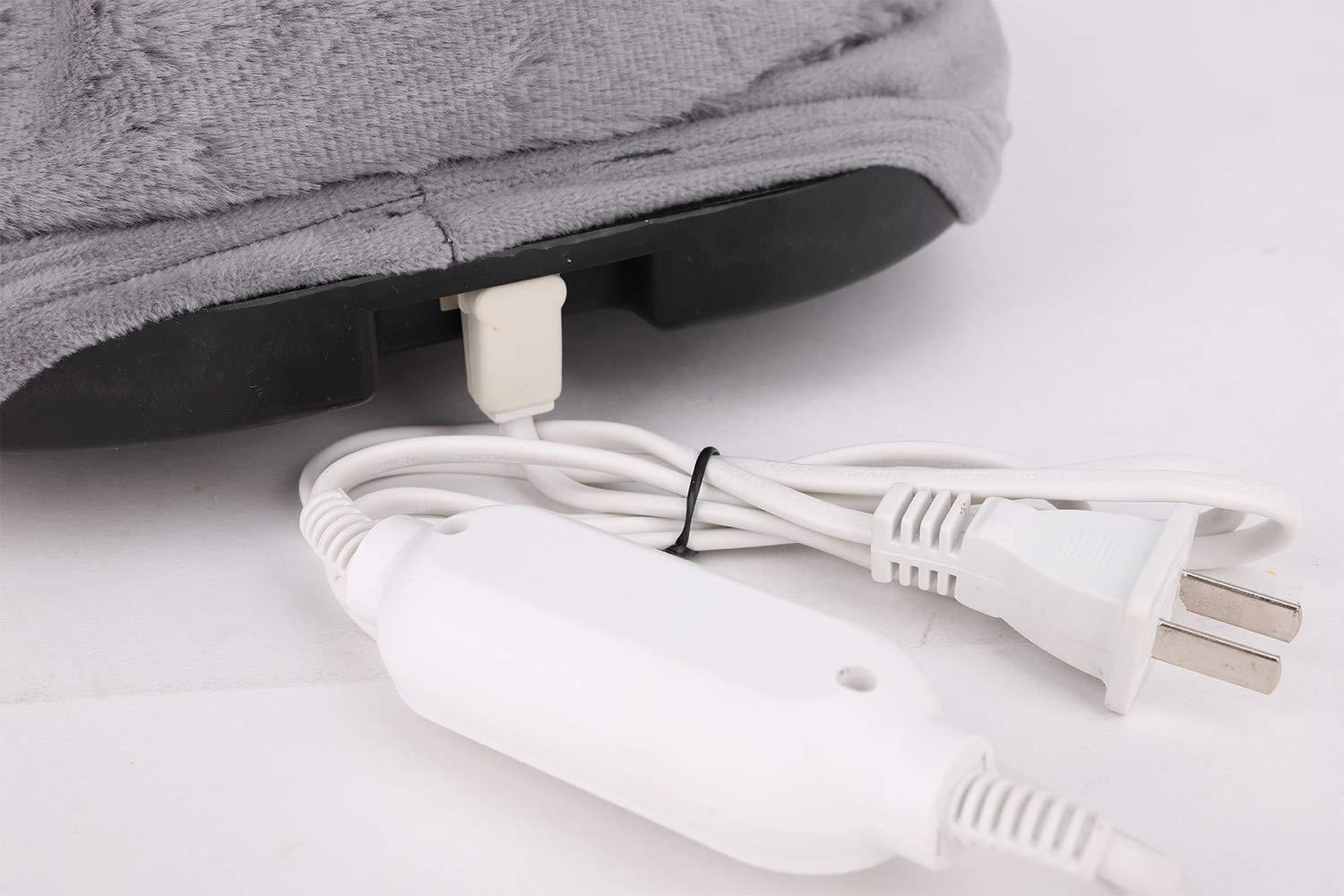 Clobeau Foot Warmer Electric Feet Heated Cushion Warmer Winter Foot Heating Pads Warming Foot Massager Heating Cooling Foot Warmer Bag Body Warmer Cold Weather Xmas Gifts