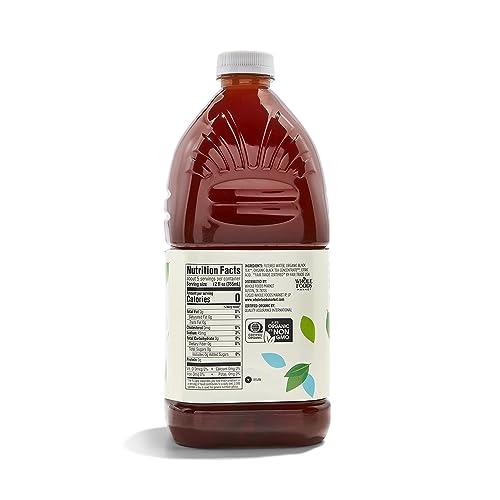 365 by Whole Foods Market 365 by Whole Foods Market, Organic Unsweetened Black Tea, 64 Fl Oz (Pack of 6)