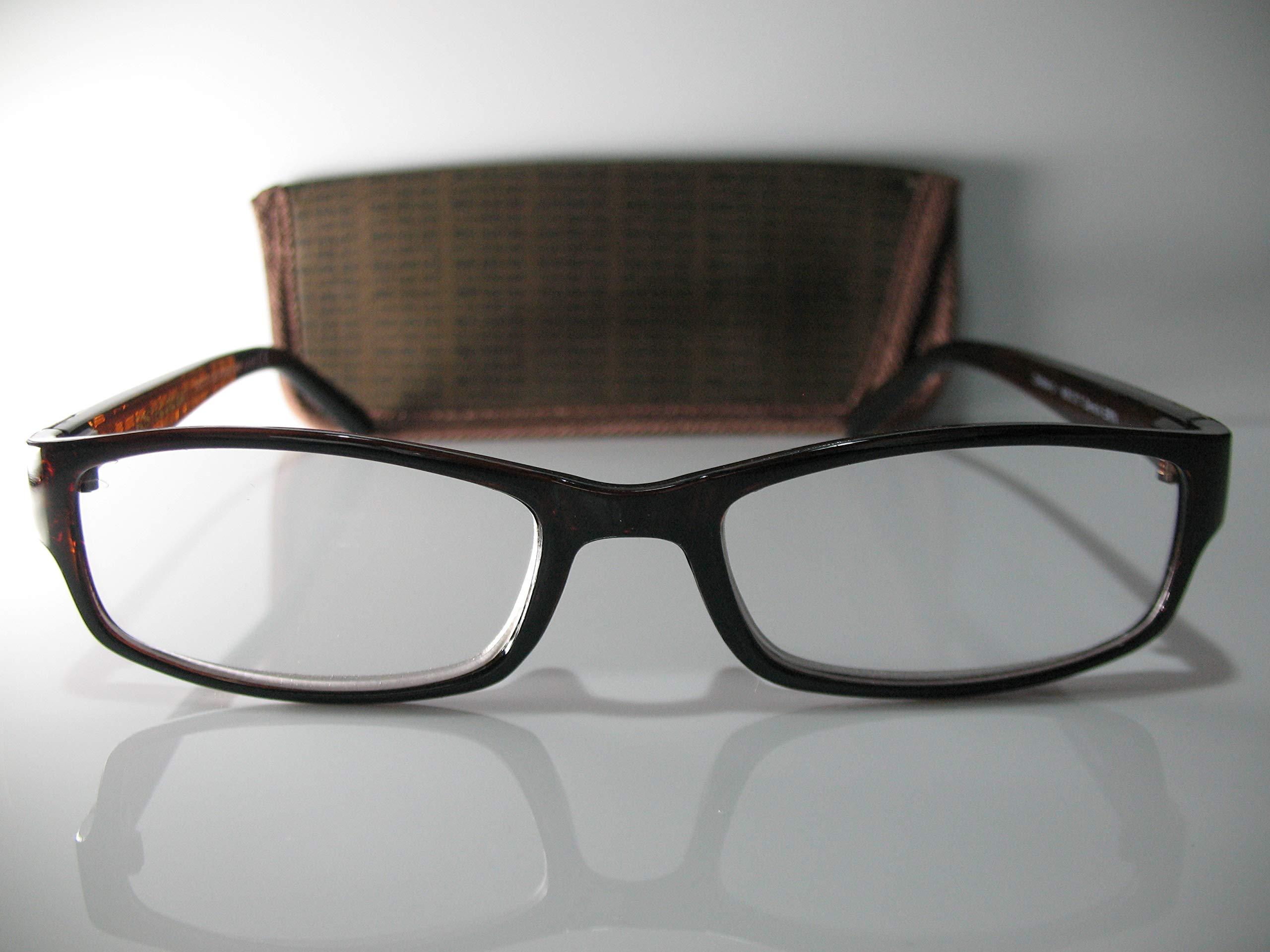 LifeArt LifeArt Bifocal Reading Glasses, Transition Photochromic Dark Grey Sunglasses, Dual-use for Outdoor UV Protection, Computer Reading Glasses, Reduce Glare, (Red, 0.00/+1.25)