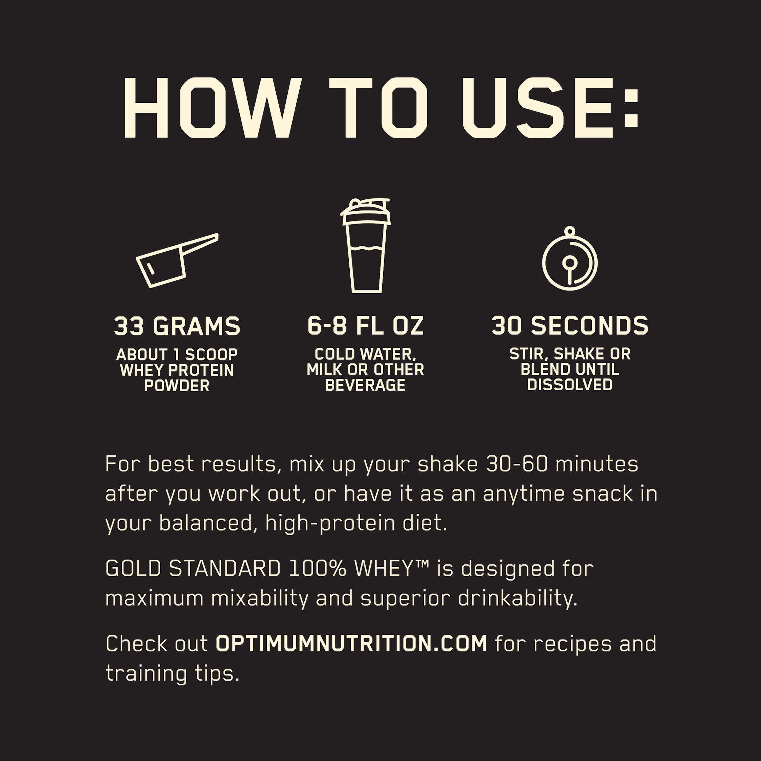 Optimum Nutrition Optimum Nutrition Gold Standard 100% Whey Protein Powder, French Vanilla Creme, 5 Pound (Packaging May Vary)