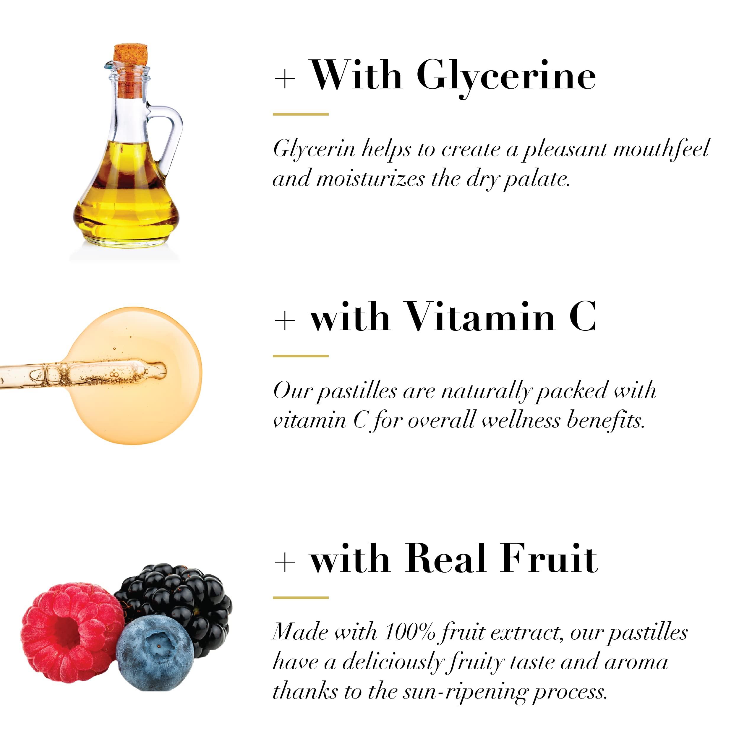 DOOLITTLE Dr. Doolittles Sugar Free Soft Fruit Pastilles for Voice and Throat, Wild Berries Flavor, Multipack of 2.12 Ounce Tin, 3 Pack and .33 Ounce Travel Size Bag, 20 Pack