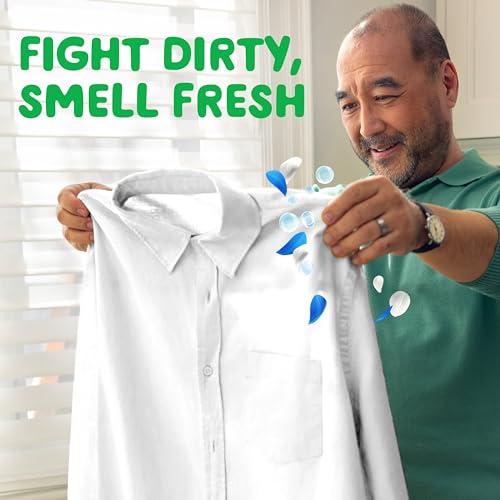 Gain Gain flings Ultra Oxi Laundry Detergent Pacs 3-in-1 HE Compatible, Waterfall Delight Scent, 76 Count