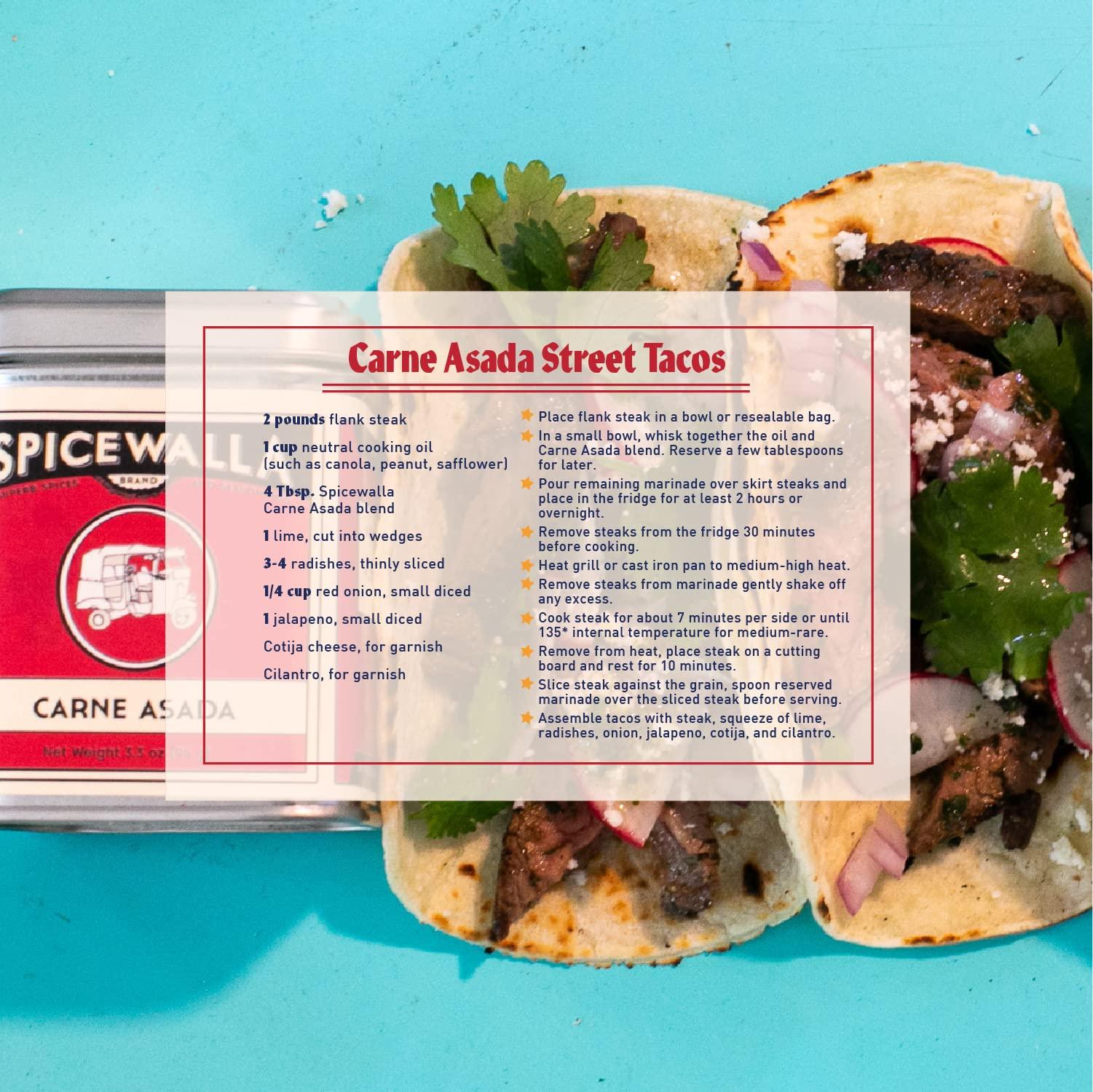 SPICEWALLA Ultimate Backyard BBQ Rub 6 Pack Gift Collection