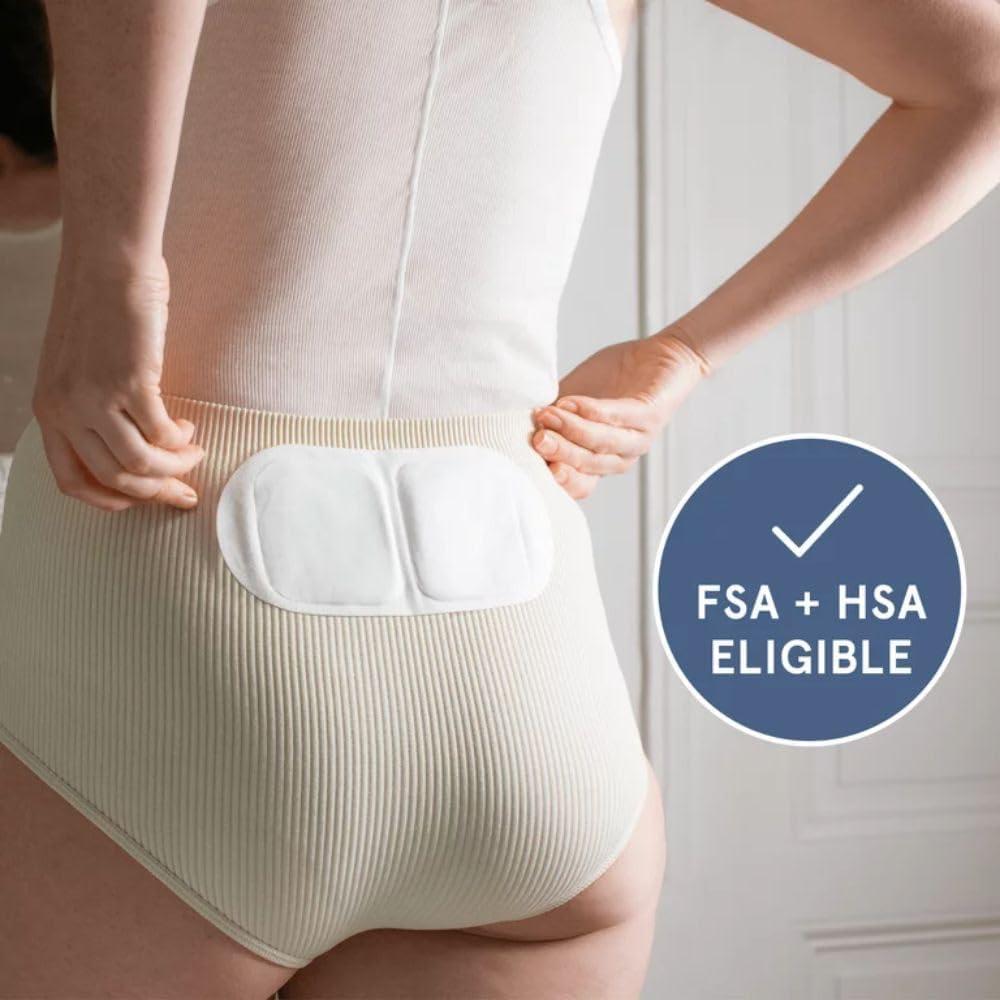 LOLA LOLA Heating Patches for Period Cramps (3 Count), Soothing Natural Heat Therapy for Pain Relief, Disposable Heating Pad