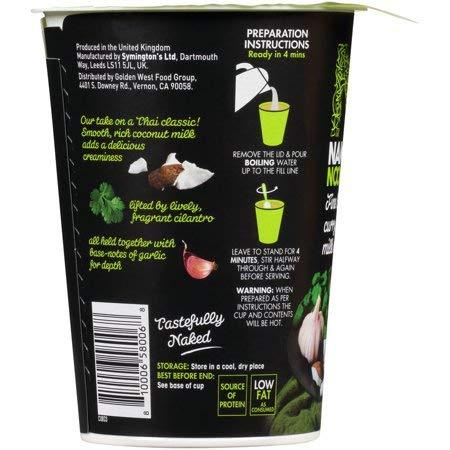 NAKED NOODLE NAKED NOODLE THAI GREEN CURRY, 2.75 OZ