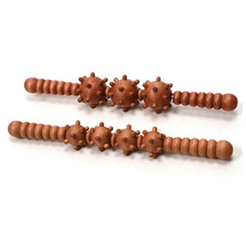 [KEMOEM] KEM Fascia and Cellulite Remover Abdomen Belly Massage Trigger Point Massager Stick Balls 2 Piecss