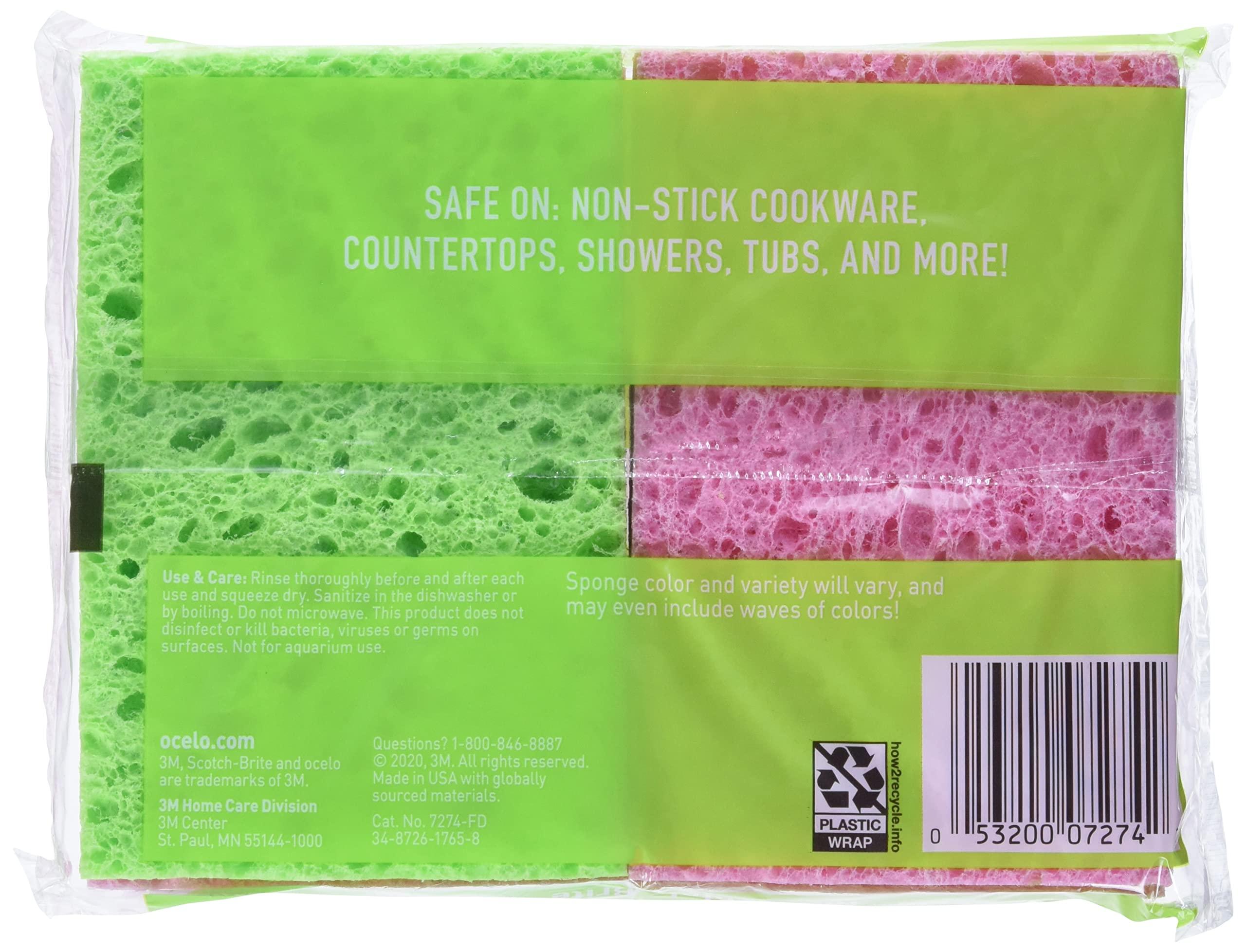ocelo Ocelo Multi-Purpose Sponge, 4/Pack (7274-FD)