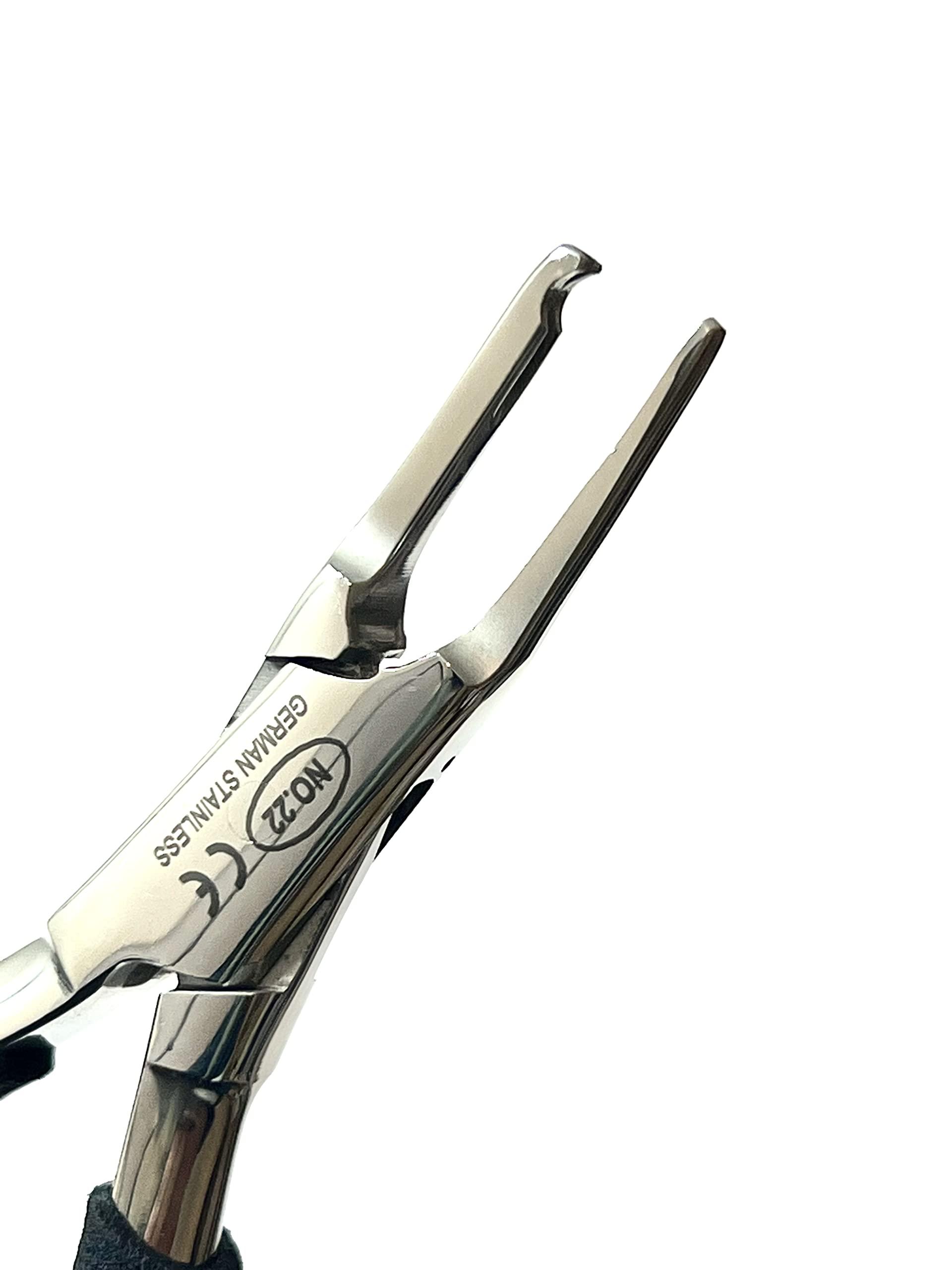 ArtLab Premium -Nose Pad Arm Adjusting Pliers Eyeglass Arms Frame Eyeglasses Nose Pad Remover, Multi-purpose Optical Optician Tool for Glasses Repair Assembling & Adjusting (NOSE PAD PLIER)