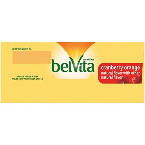 Belvita belVita Cranberry Orange Breakfast Biscuits,(5 Biscuits Per Pack)(Pack of 5)