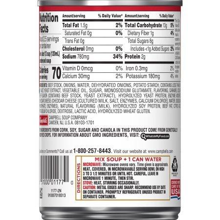 Campbell's Condensed PACK OF 12 - Campbell's Condensed French Onion Soup, 10.5 oz.