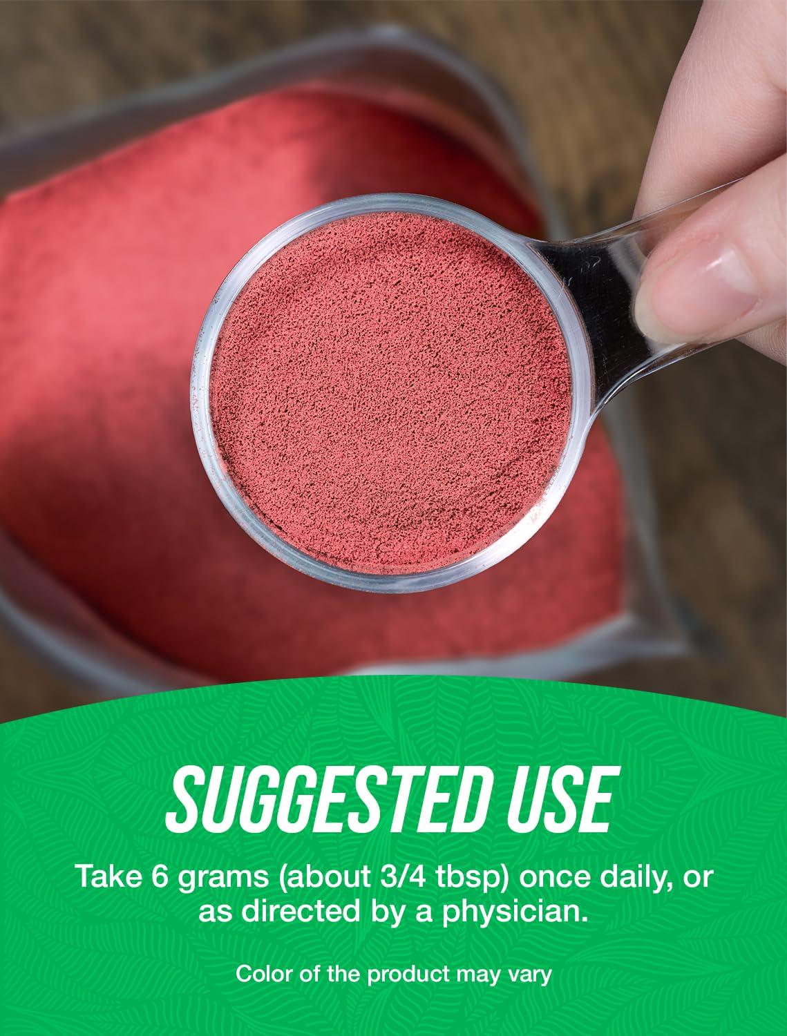 BulkSupplements BulkSupplements.com Dragon Fruit Powder - Dragon Fruit Supplement, Pink Pitaya Powder - Gluten Free, 6g per Serving, 250g (8.8 oz) (Pack of 1)