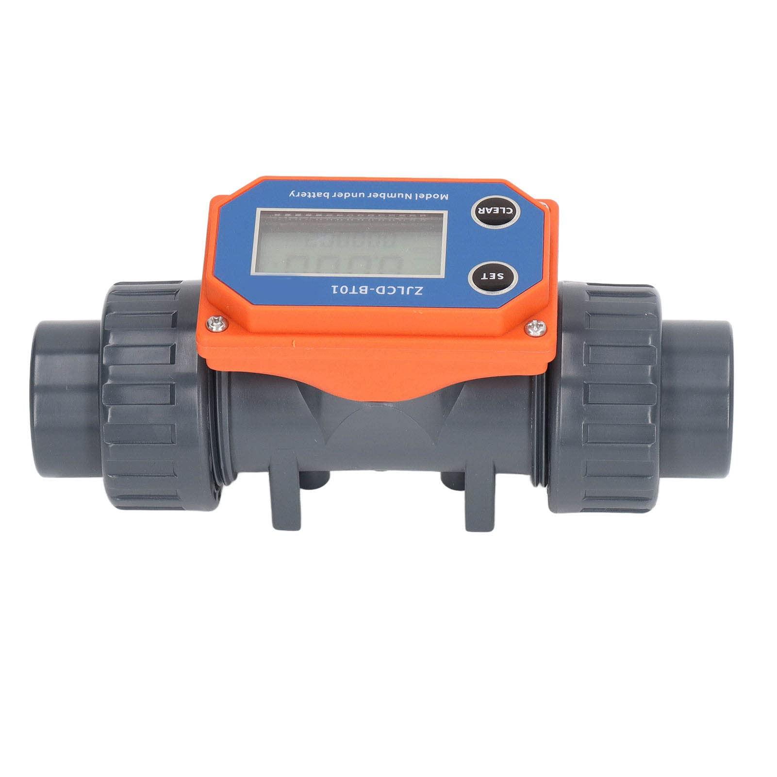 Pyhodi Water Flowmeter, High Accuracy Water Flow Meter Sensitive Response for Swimming Pool