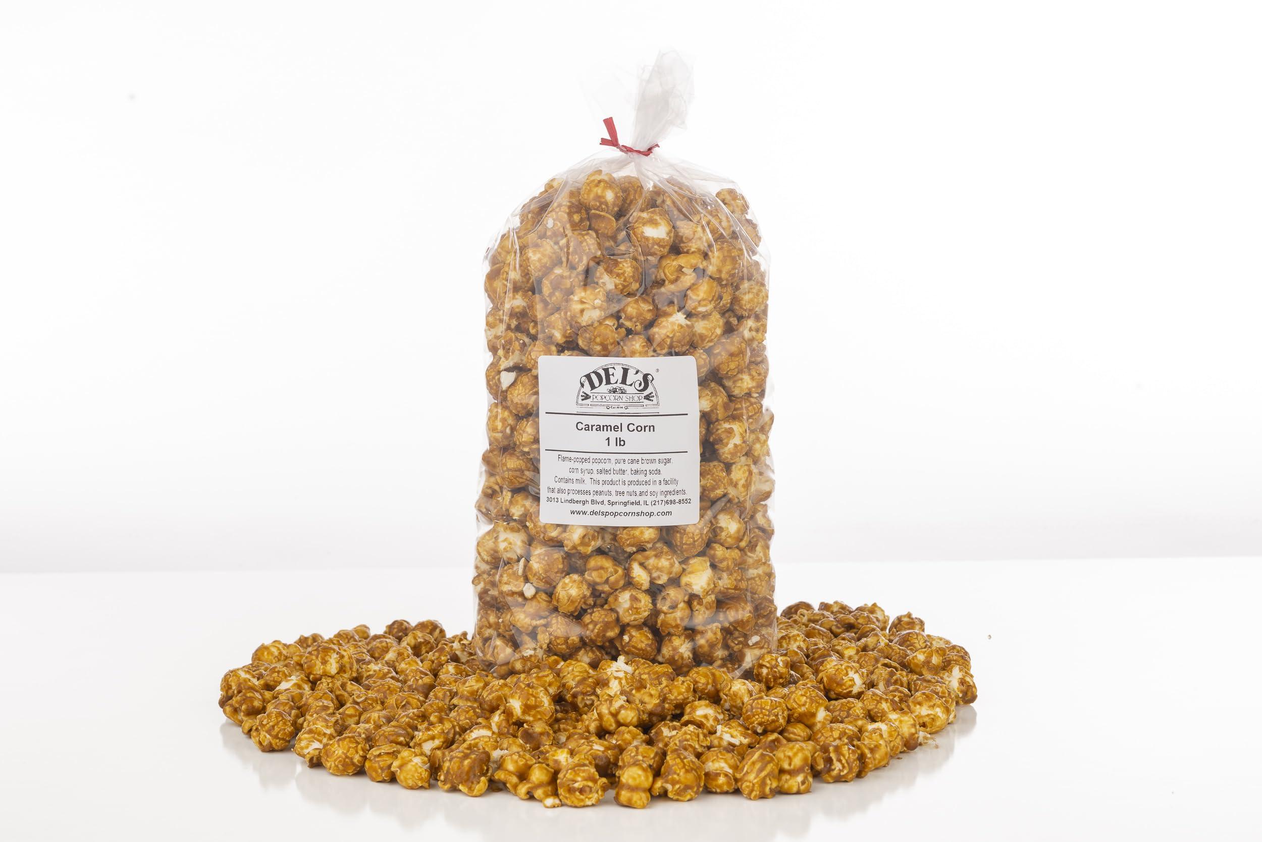 DEL\'S POPCORN SHOP Gourmet Popcorn Variety Pack (2 Pack) Popcorn Gift Set (Caramel/Caramel)
