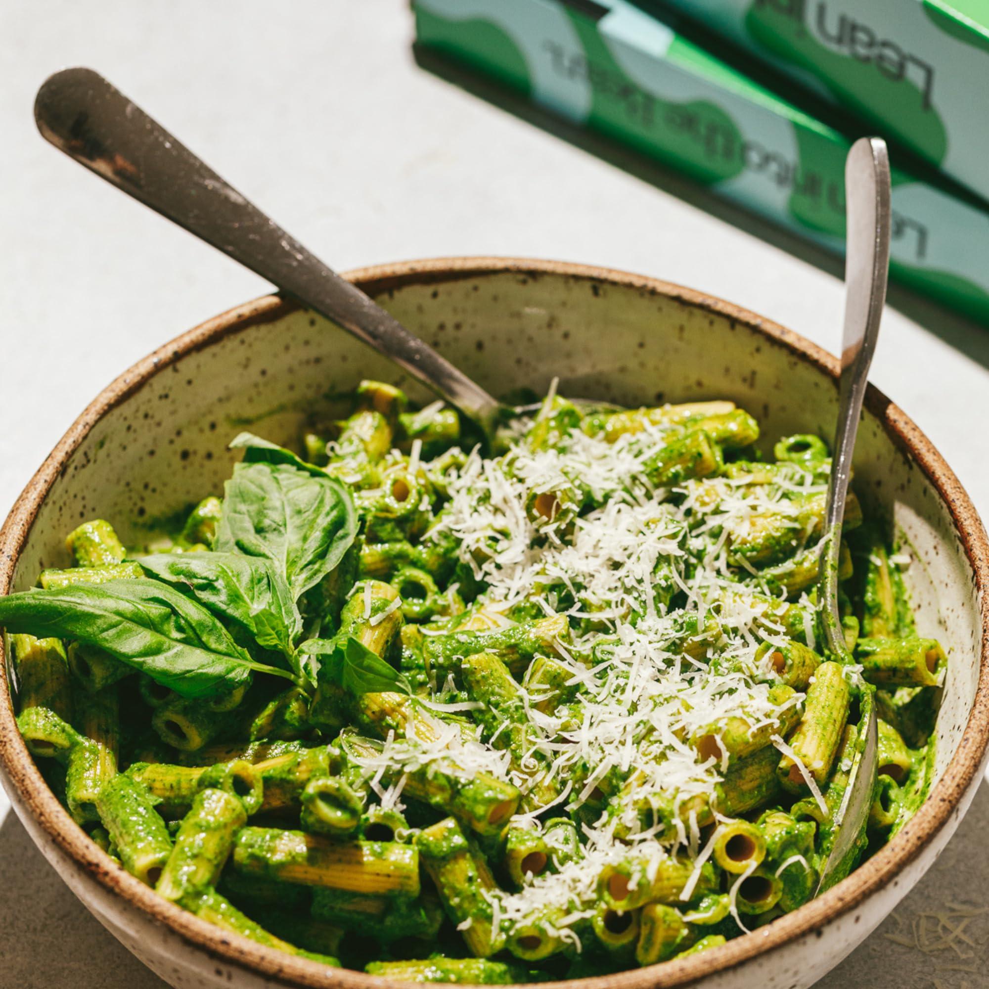 Kaizen Food Company Kaizen Low Carb Keto Pasta Ziti - High Protein (20g), Gluten-Free, Keto-Friendly (6g Net), Plant-Based Lupini Noodles made w/High Fiber Lupin Flour - 8 ounces (Pack of 3)