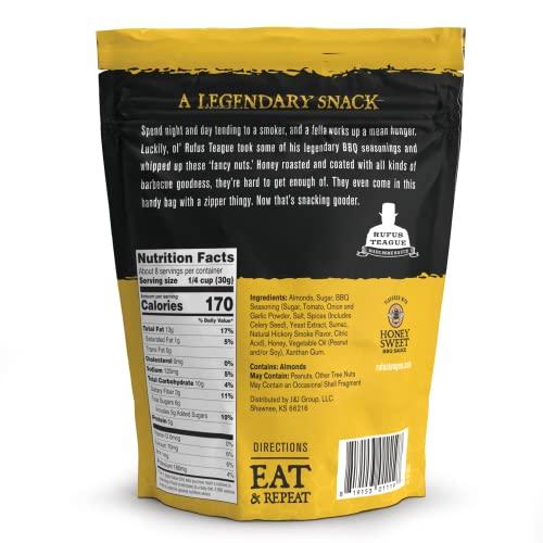 Rufus Teague Rufus Teague - BBQ Honey Roasted Almonds - 9 oz Resealable Bag
