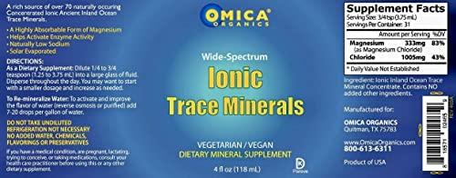Omica Organics Ionic Trace Minerals