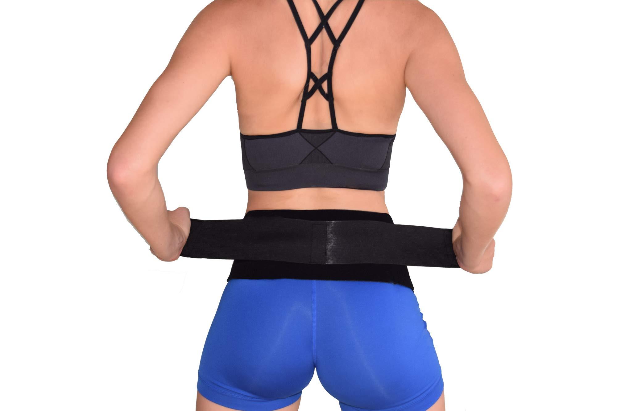 CABEA CABEA Pelvic Hip Support Belt | Relieves SI joint and Lower back pain | Stabilizes Hip Sacral and Pubic Joint | for Women and Men (XX-Large)
