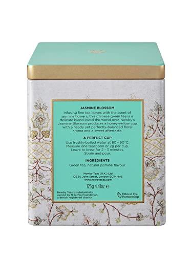 newby Newby Jasmine Blossom Green Tea Caddy, 125g