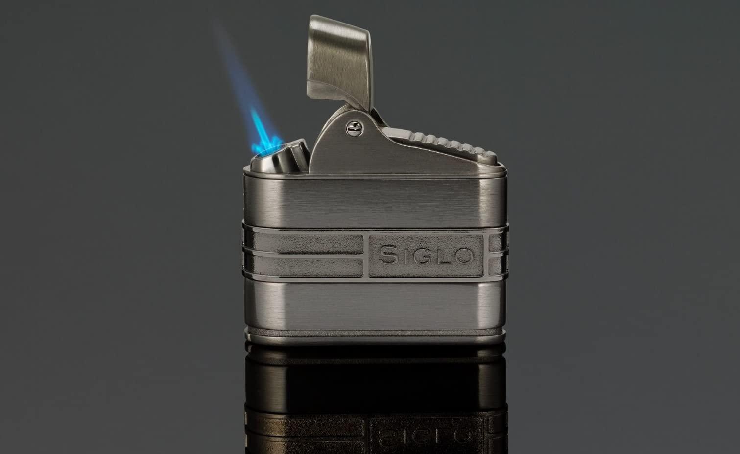 SIGLO Retro II Lighter - Gun Metal