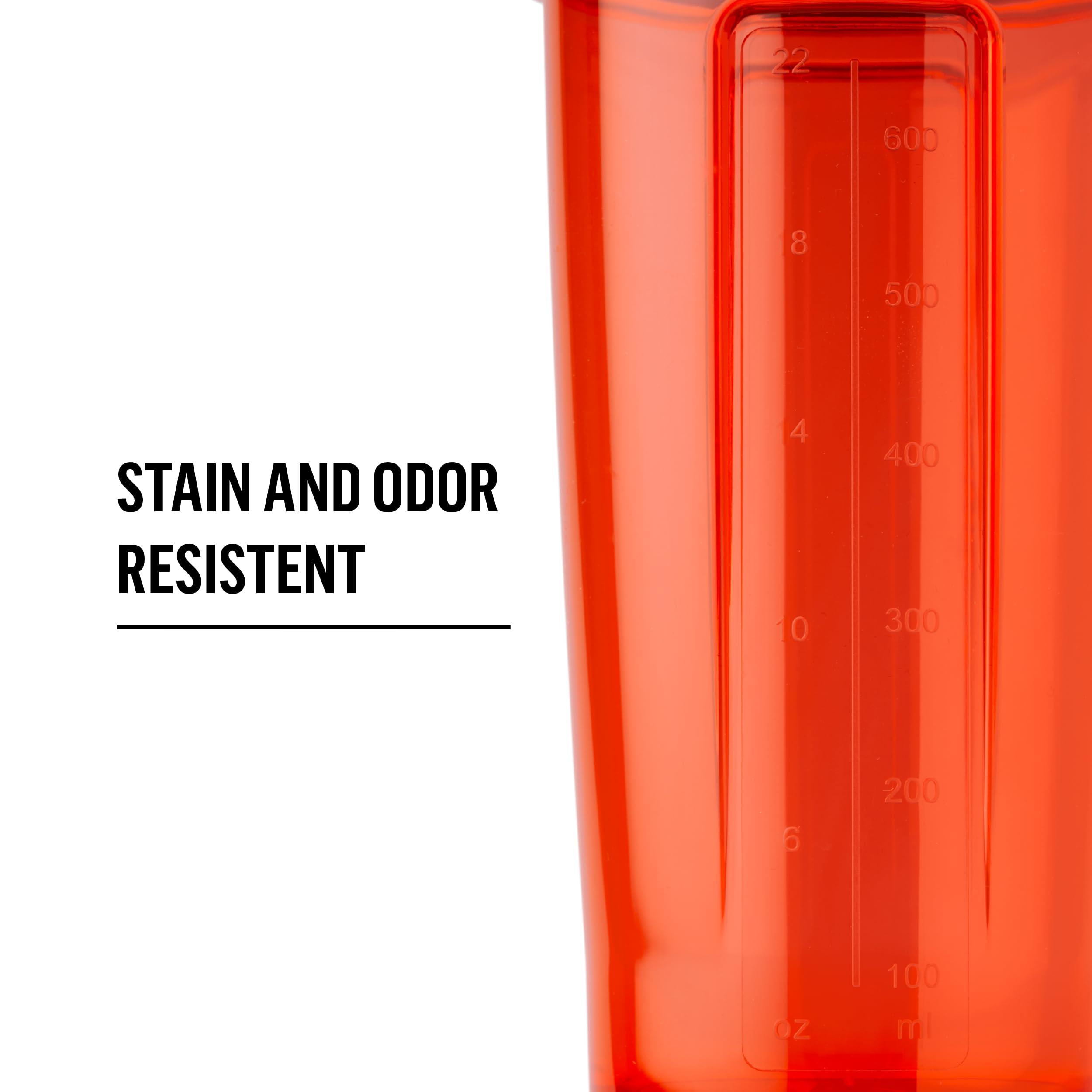 BlenderBottle BlenderBottle Shaker Bottle Pro Series Perfect for Protein Shakes and Pre Workout, 28-Ounce, Full-Color Green